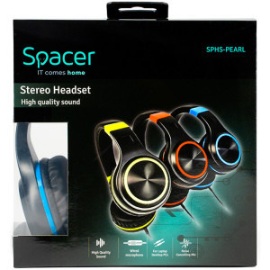 Spacer On-Ear, SPHS-PEARL Black-Green