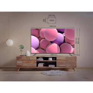KIVI Smart TV 65U750NB Seria U750NB 165cm negru 4K UHD HDR