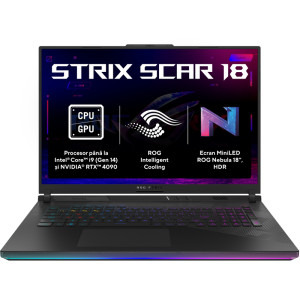 Laptop ASUS Gaming 18'' ROG Strix SCAR 18 G834JYR, 2.5K Mini LED