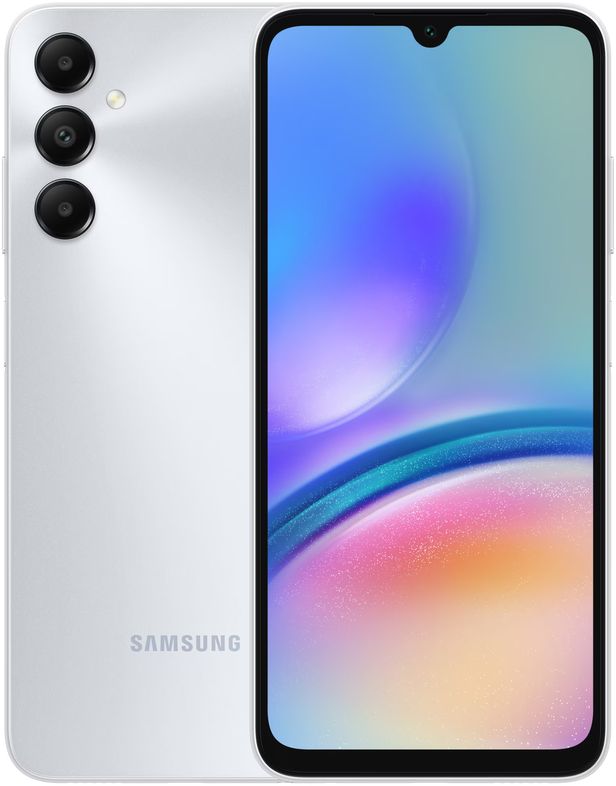 Smartphone Samsung Galaxy A05s, 128GB, 4GB RAM, Dual SIM, 4G, 4-Camere, Silver