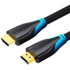Cablu video Vention HDMI Male - HDMI Male, 2 m, negru