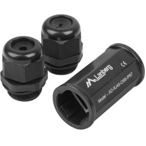 Accesoriu retea Lanberg Inline coupler RJ45 CAT6 FTP waterproof