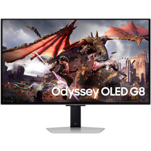 Monitor LED Samsung Gaming Smart Odyssey OLED G8 G80SD LS32DG802SUXDU 32 inch UHD QD-OLED 0.03 ms 240 Hz HDR FreeSync Premium Pro