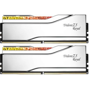 Memorie G.Skill Trident Z5 RGB Royal Silver 48GB DDR5 8000MHz CL40
