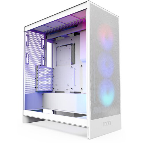 Carcasa NZXT H7 Flow 2024 RGB White