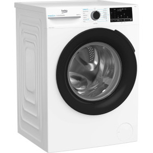 Beko BM3WFSU48415WB, 8 kg, 1400 RPM, Clasa A, ProSmart Inverter, EnergySpin, ColdWash, SteamCure, Alb