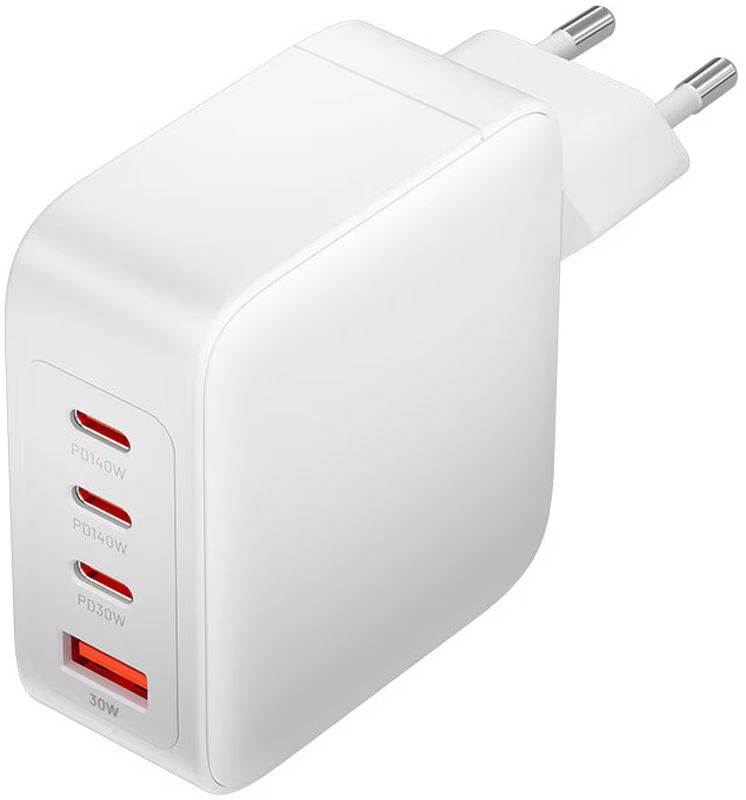 Incarcator retea Vention GaN 3x USB-C, 1x USB, 140W White