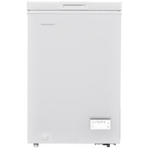 Lada frigorifica Heinner HCF-HM100CE++, 98 L, Clasa E, Sistem convertibil, Control electronic, Alb