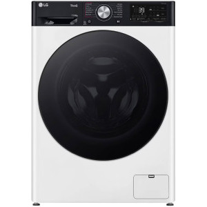 Masina de spalat rufe cu uscator LG F4DR711S2H, Spalare 11 kg, Uscare 6 kg, 1400 RPM, Clasa D, Inverter DirectDrive, Turbo Wash, Alb