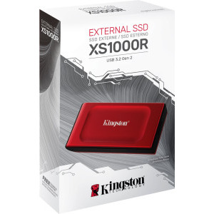 Kingston XS1000 1TB, USB 3.2 tip C Red