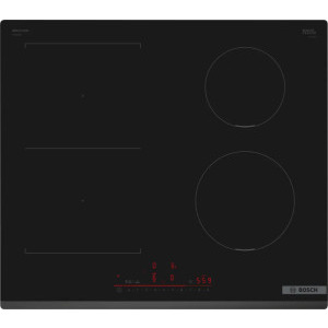 Plita incorporabila Bosch PVS631HB1E, Inductie, 4 zone de gatit, Combi Zone, Power Boost, 60 cm, Negru
