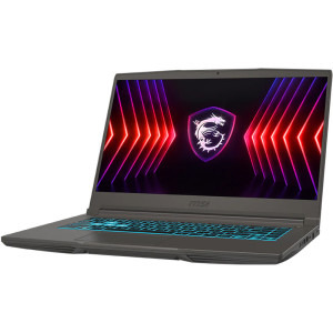 MSI Gaming 15.6'' Thin 15 B12UCX, FHD 144Hz, Procesor Intel® Core™ i7-12650H (24M Cache, up to 4.70 GHz), 16GB DDR4, 512GB SSD, GeForce RTX 2050 4GB, Free DOS, Cosmos Gray