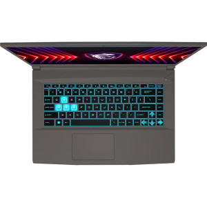 MSI Gaming 15.6'' Thin 15 B13VE, FHD 144Hz, Procesor Intel® Core™ i7-13620H (24M Cache, up to 4.90 GHz), 16GB DDR4, 512GB SSD, GeForce RTX 4050 6GB, Free DOS, Cosmos Gray