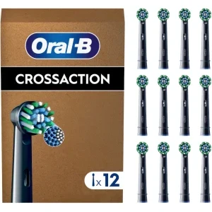Oral-B Rezerva periuta de dinti electrica Cross Action Negru, 12 buc