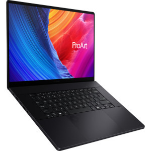 ASUS 16'' ProArt P16 OLED H7606WM, 3K 120Hz Touch, Procesor AMD Ryzen™ AI 9 HX 370 (24M Cache, up to 5.1 GHz), 32GB LPDDR5X, 2TB SSD, GeForce RTX 5060 8GB, Win 11 Pro, Nano Black