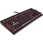 Corsair STRAFE  - Red LED - Cherry MX Brown - Layout US Mecanica