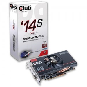 Club 3D Radeon R9 270 '14 Series 2GB GDDR5 256-bit