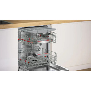 Bosch SBV6ZCX16E, 14 seturi, 8 programe, Clasa B, EcoSilence Drive, PerfectDry, Max Flex, VarioDrawer, RackMatic, AquaStop, AquaSensor, Home Connect, 60 cm