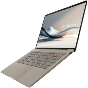 ASUS 14'' Zenbook A14 UX3407RA, WUXGA OLED, Procesor Qualcomm Snapdragon X Elite X1E-78-100, 32GB LPDDR5X, 1TB SSD, Qualcomm Adreno, Win 11 Pro, Zabriskie Beige