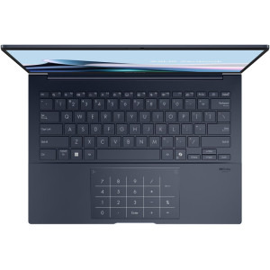 ASUS 14'' Zenbook 14 OLED UX3405CA, 3K 120Hz, Procesor Intel® Core™ Ultra 9 285H (24M Cache, up to 5.40 GHz), 32GB LPDDR5X, 1TB SSD, Intel Arc 140T, Win 11 Pro, Ponder Blue