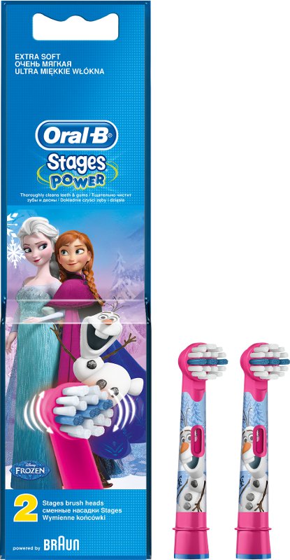 Oral-B Rezerva periuta de dinti electrica pentru copii Frozen EB10-2, 2 buc