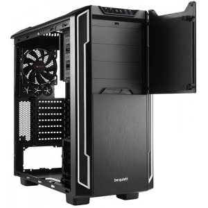 be quiet! Silent Base 600 Window argintiu