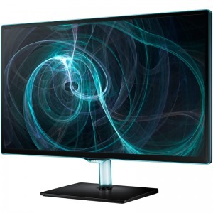Samsung Monitor TV T24D390EW 60cm negru Full HD