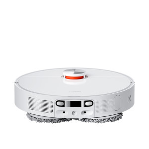 Xiaomi X10+, Wi-Fi, aspirare&spalare simultana, 70 W, 4800mAh, 4000pa, senzor covoare, 350ml, recipient apa 800ml, statie de golire, Alb, Li-Ion 4800 mAh, 0.35L