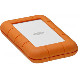LaCie Rugged 2.5 inch 2TB USB C Thunderbolt Orange