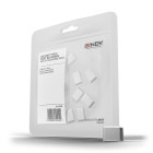 Adaptor LINDY Dispozitiv blocare port USB tip C, 10 bucati (fara cheie), alb