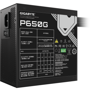 GIGABYTE GP-P650G, 80+ Gold, 650W