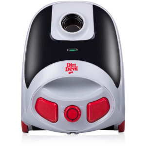 Dirt Devil DD2001, cu sac, 800W, 2L, Alb/Negru/Rosu