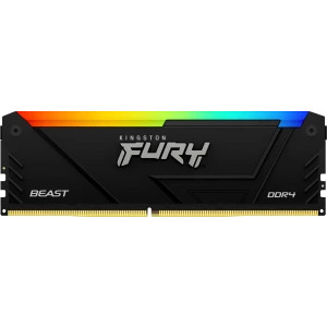 Memorie Kingston FURY Beast RGB 8GB DDR4 3600MHz CL17