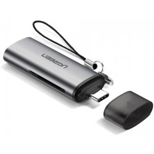 Cititor carduri Ugreen CM184 USB-C Grey