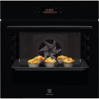 Cuptor incorporabil Electrolux LOE8F38Z, Electric, 72 L, Autocuratare catalitica, Aqua Clean, Assisted Cooking, MultiLevel, Grill, Clasa A+, Negru