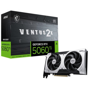 MSI GeForce RTX 5060 TI VENTUS 2X OC PLUS 8GB GDDR7 128-bit DLSS 4.0