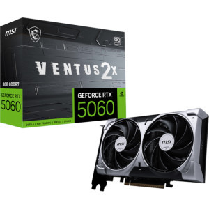 MSI GeForce RTX 5060 VENTUS 2X OC 8GB GDDR7 128-bit DLSS 4.0