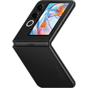 ZTE nubia Flip 2, 256GB, 20GB RAM (8GB + 12GB extensibili), Dual SIM, Tri-Camera, 5G, Night Black