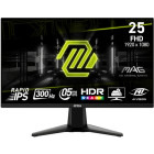 Monitor LED MSI Gaming MAG 255XF 24.5 inch FHD IPS 0.5 ms 300 Hz FreeSync Premium HDR