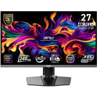 Monitor LED MSI Gaming MPG 272URX 27 inch UHD QD-OLED 0.03 ms 240 Hz USB-C HDR G-Sync Compatible