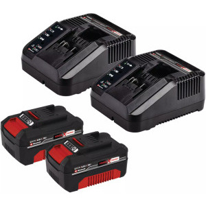 Einhell Masina de tuns iarba cu acumulator Power X-Change GE-CM 36/36 Li, 36 V, 8 Ah, latime taiere 36 cm, inaltime taiere 25-75 mm, 6 trepte de taiere, sac colector 40 L