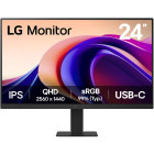 Monitor LED LG 24U631A-B 23.8 inch QHD IPS 5 ms 100 Hz USB-C HDR