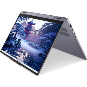 Lenovo 16'' IdeaPad 5 2-in-1 16IAL10, WUXGA IPS Touch, Procesor Intel® Core™ Ultra 7 255H (24M Cache, up to 5.10 GHz), 16GB LPDDR5X, 1TB SSD, Intel Arc 140T, Win 11 Home, Luna Grey