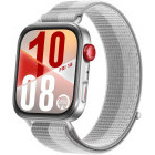 SmartWatch Huawei Watch Fit 4, Silver cu Silver Woven Strap