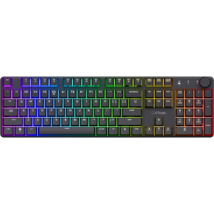 Trust Gaming Wireless RGB Huano Linear White Switch Mecanica Black