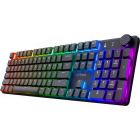 Tastatura Gaming Trust Gaming Wireless RGB Huano Linear White Switch Mecanica Black