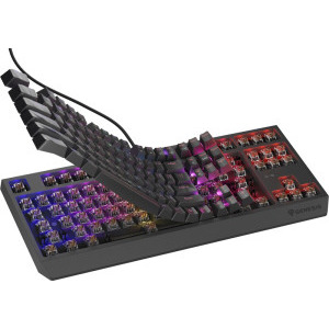 Genesis Thor 230 TKL RGB, Outemu Brown Switch, Mecanica, Black