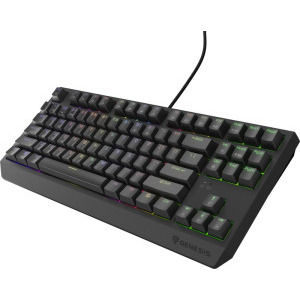Genesis Thor 230 TKL RGB, Outemu Brown Switch, Mecanica, Black
