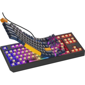 Genesis Thor 230 TKL RGB, Outemu Panda Switch, Mecanica, Blue