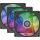 Ventilator Genesis OXAL 120 ARGB 120mm Black Three Fan Pack